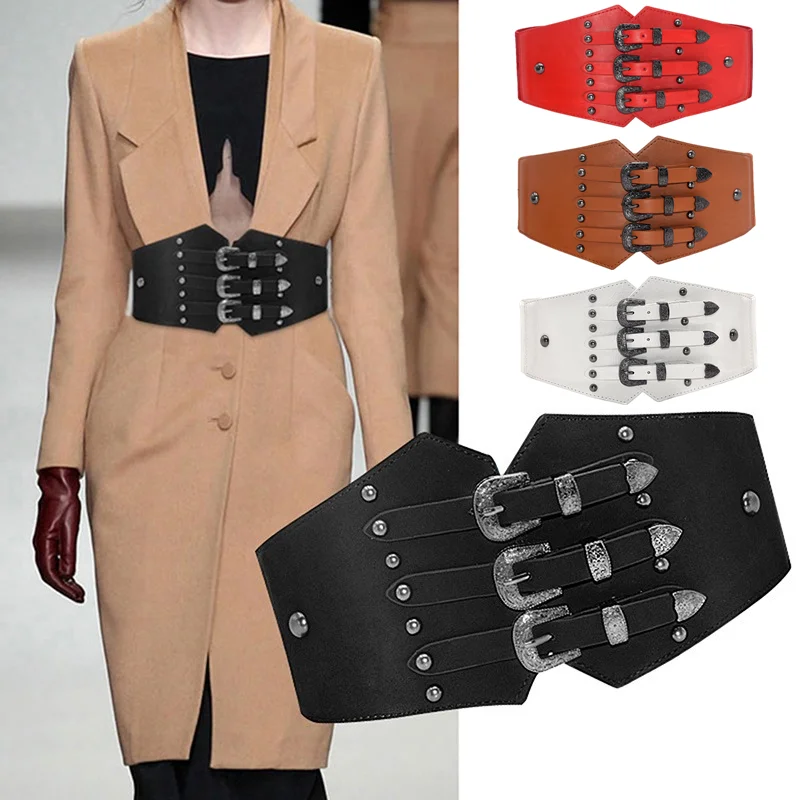 Vintage Super Wide Belt For Women Elastic All-Match Tunic Dress Decorated Ladies Girdle
Vintage Super Wide Belt For Women Elastic All-Match Tunic Dress Decorated Ladies Girdle