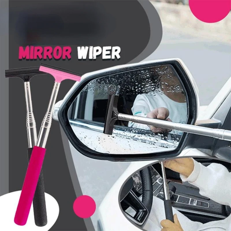 Rear-view Mirror Wiper Cleaner Quickly Water Mist Retractable Rearview Mirror Wiper Dirt for Auto Glass Wiper Tool
Rear-view Mirror Wiper Cleaner Quickly Water Mist Retractable Rearview Mirror Wiper Dirt for Auto Glass Wiper Tool