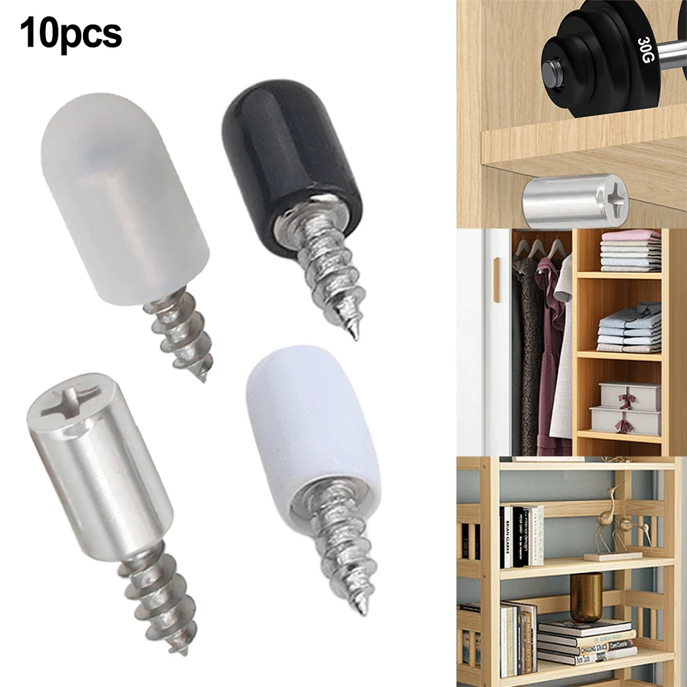 10pcs Self-Tapping Screws Cabinet Bracket Screw Laminate Support Glass Studs Pegs Wardrobe Partition Nail Furniture Hardware
10pcs Self-Tapping Screws Cabinet Bracket Screw Laminate Support Glass Studs Pegs Wardrobe Partition Nail Furniture Hardware