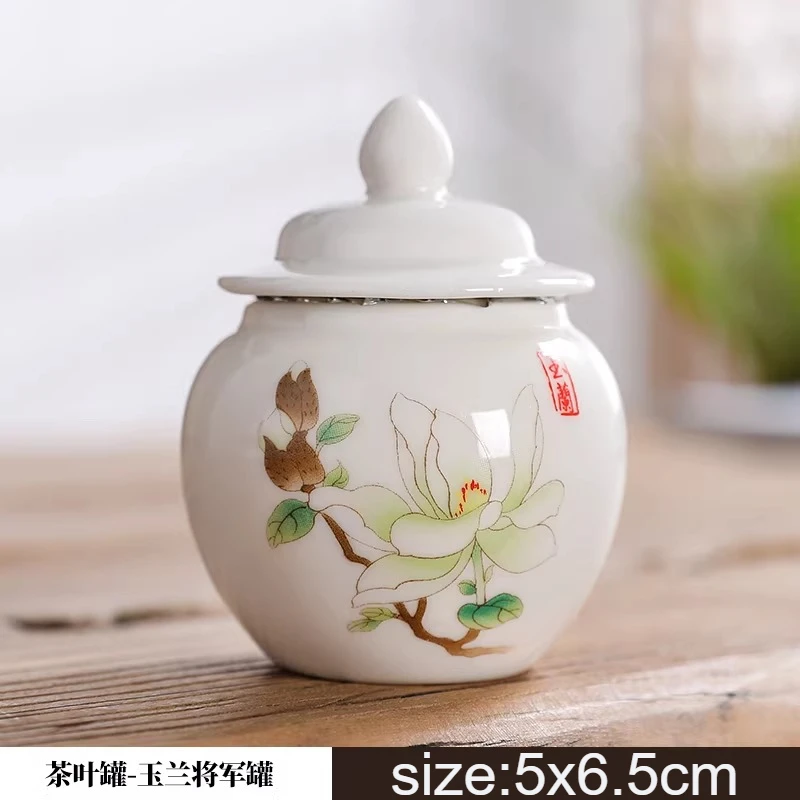 Керамический чайный контейнер JINGDE TEA SET
Керамический чайный контейнер JINGDE TEA SET