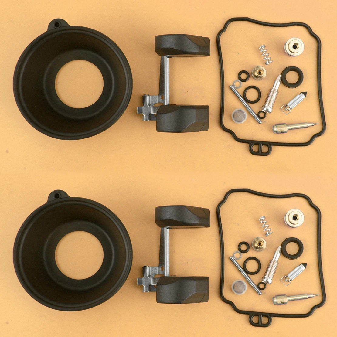 2 Sets Motorbike Carburetor Carb Repair Rebuild Kit Fit For Yamaha Seca II 600 XJ600S 1992 1993 1994 1995 1996 1997 1998 
2 Sets Motorbike Carburetor Carb Repair Rebuild Kit Fit For Yamaha Seca II 600 XJ600S 1992 1993 1994 1995 1996 1997 1998