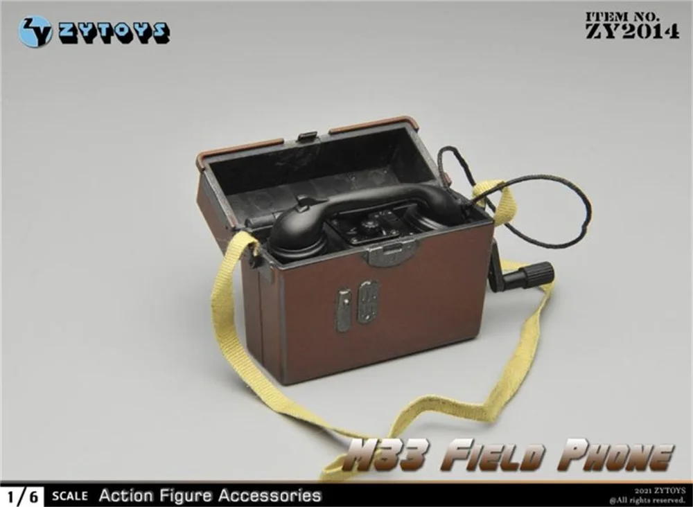 _ 1/6 ZYTOYS ZY2014 Игрушечная модель серии Второй мировой войны M33 полевая телефонная связь для компонент сцены солдата
_ 1/6 ZYTOYS ZY2014 Игрушечная модель серии Второй мировой войны M33 полевая телефонная связь для компонент сцены солдата