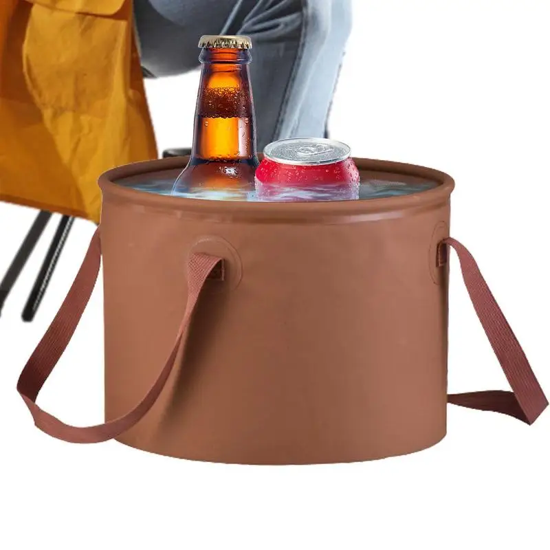 Collapsible Bucket Large Capacity PVC Collapsible Bucket With Handle High Strength Lightweight Portable Water Bucket For Outdoor
Collapsible Bucket Large Capacity PVC Collapsible Bucket With Handle High Strength Lightweight Portable Water Bucket For Outdoor