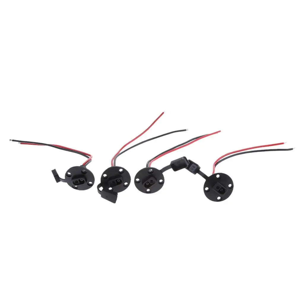 4x Socket Sidewall Port, Solar Panel Mount Universal Flush-Mountable Connector Cable for Motorcycle - 6-inch 150mm
4x Socket Sidewall Port, Solar Panel Mount Universal Flush-Mountable Connector Cable for Motorcycle - 6-inch 150mm