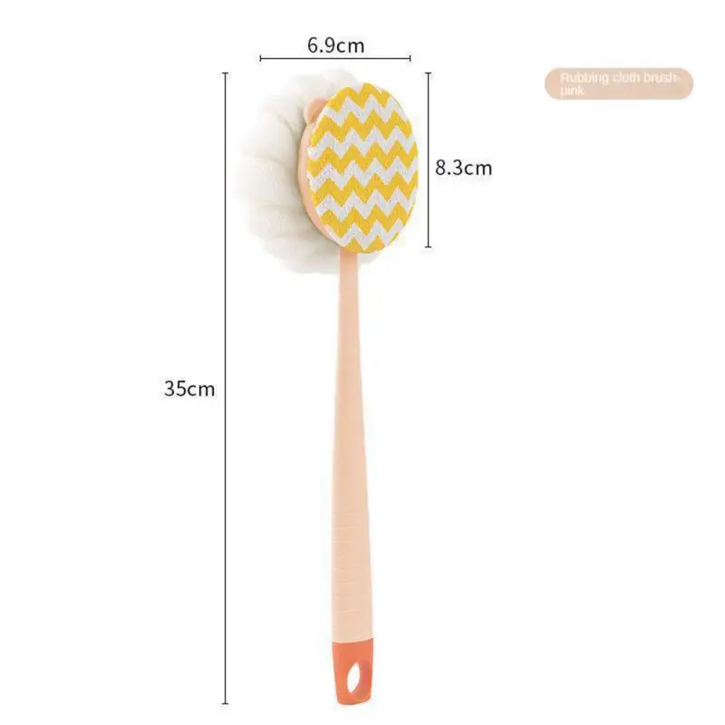 Scrub Bath Brush 35x6.9x8.3cm Double-sided Artifact Detachable Long Handle Bathroom Accessories Scrub Brush Pp Soft Hair General
Scrub Bath Brush 35x6.9x8.3cm Double-sided Artifact Detachable Long Handle Bathroom Accessories Scrub Brush Pp Soft Hair General