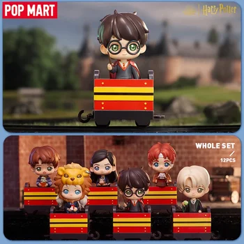 POP MART Harry Potter Heading To Hogwarts Series Blind Box Toy Caja Ciega Kawaii Doll Action Figure Surprise Model Mystery Box
