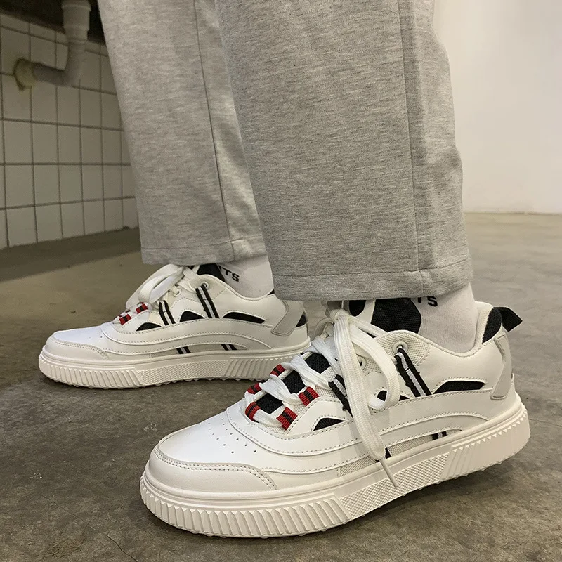 Men's shoes small white shoes spring low-top color matching colorful fashion trendy student sports shoes casual shoes
Men's shoes small white shoes spring low-top color matching colorful fashion trendy student sports shoes casual shoes