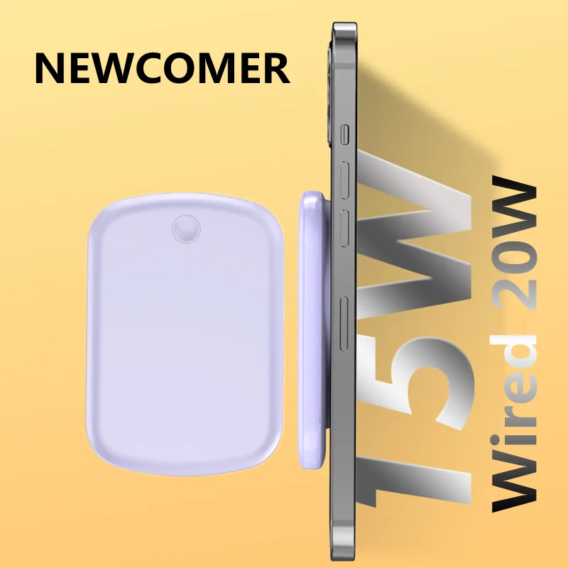 Mini Power Bank Magnetic Wireless Charging Powerbank External Battery Portable Charger Telephone Auxiliary Battery For Xiaomi
Mini Power Bank Magnetic Wireless Charging Powerbank External Battery Portable Charger Telephone Auxiliary Battery For Xiaomi