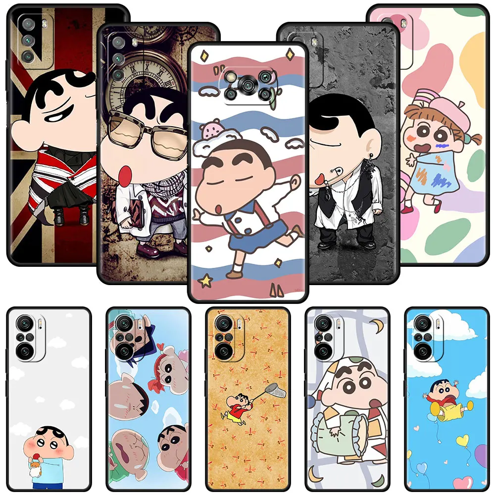 Soft Phone Case for Xiaomi Redmi Note 9S 11 9 8Pro 9C NFC K40 8T 9T 10 Black Cover 9A 7 7A Funda Sac Crayo Japan Anime
Soft Phone Case for Xiaomi Redmi Note 9S 11 9 8Pro 9C NFC K40 8T 9T 10 Black Cover 9A 7 7A Funda Sac Crayo Japan Anime