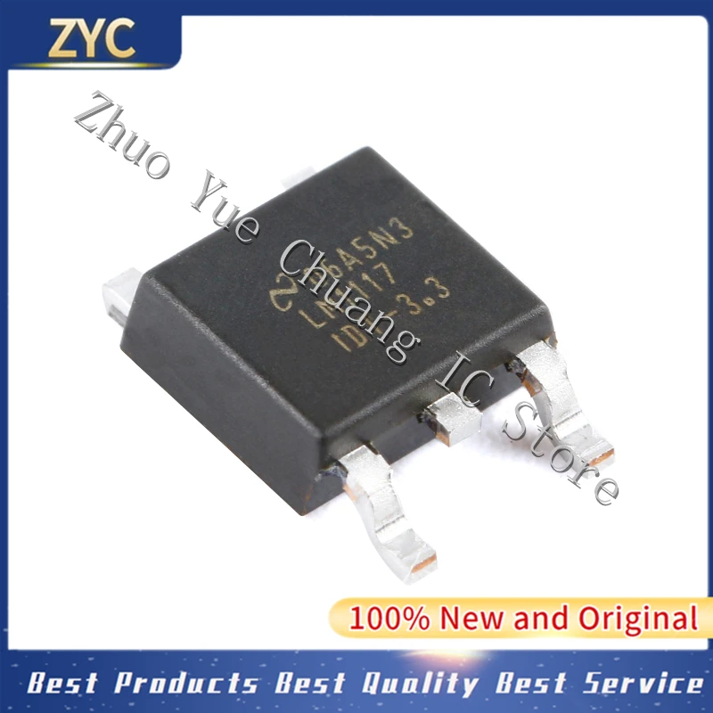 10 шт./партия LM1117IDTX-3.3/NOPB TO-252-3 3,3 V 0.8A 100% Новый оригинальный IC-чип
10 шт./партия LM1117IDTX-3.3/NOPB TO-252-3 3,3 V 0.8A 100% Новый оригинальный IC-чип