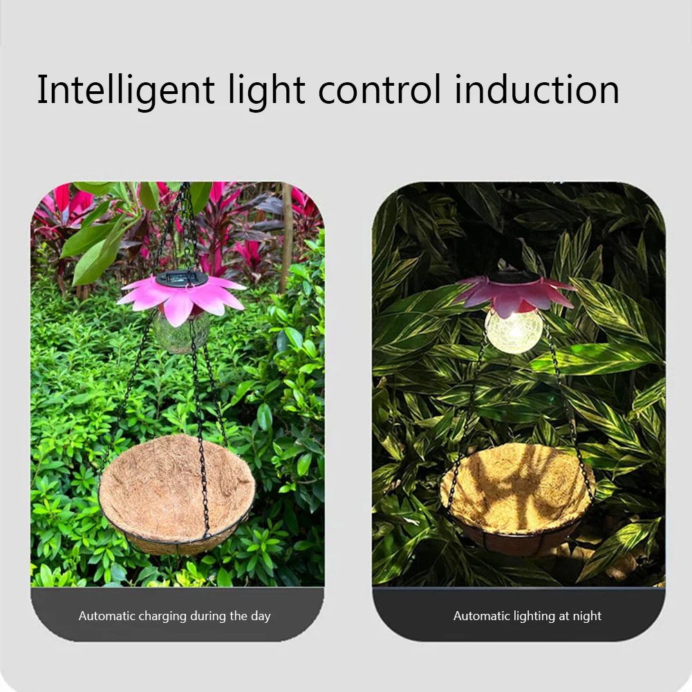 Solar Artificial Hanging Flowers Basket Lights 600MAH Solar Garden Lights Waterproof for Corridor Balcony Study Room Dining Room
Solar Artificial Hanging Flowers Basket Lights 600MAH Solar Garden Lights Waterproof for Corridor Balcony Study Room Dining Room