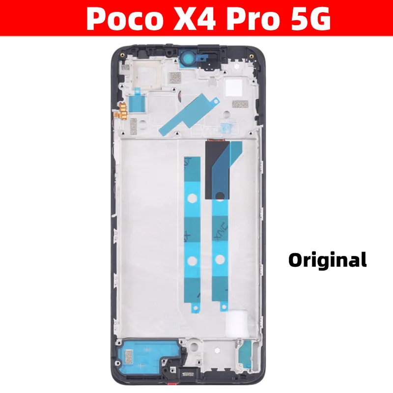 Original LCD Front Frame For Xiaomi Poco X4 Pro 5G Middle Frame Housing Door Chassis Smartphone Repair Parts
Original LCD Front Frame For Xiaomi Poco X4 Pro 5G Middle Frame Housing Door Chassis Smartphone Repair Parts