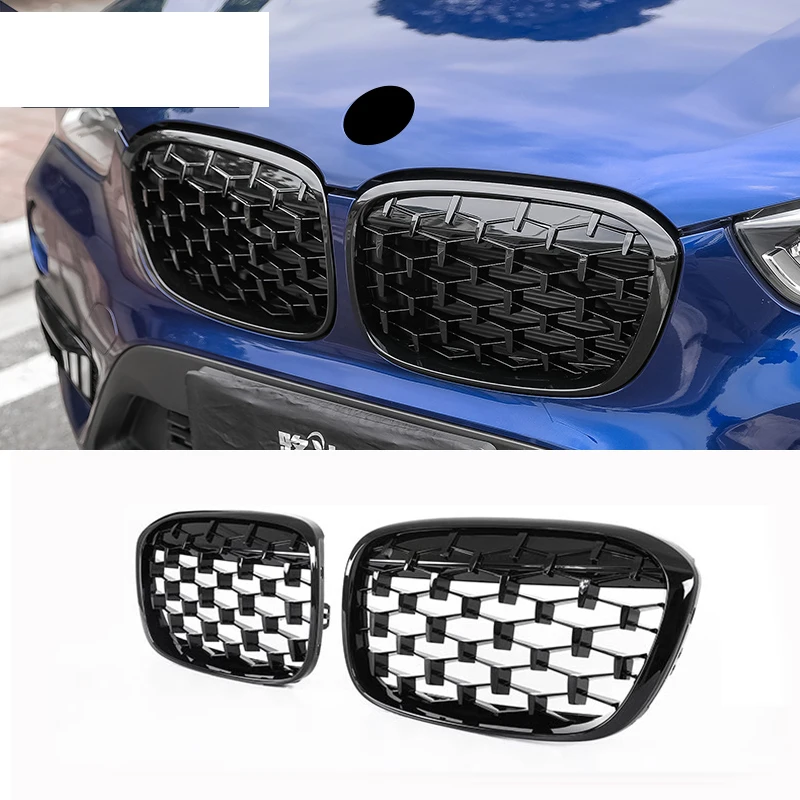 For BMW X1 F48 16-21 2PCS Front Star Network Radiator Grille Air Grille Kidney Grille Set Decorate Car Interior Accessories
For BMW X1 F48 16-21 2PCS Front Star Network Radiator Grille Air Grille Kidney Grille Set Decorate Car Interior Accessories