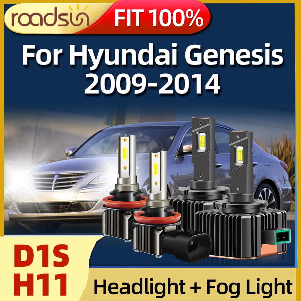 Led Headlights Bulbs D1S Light Super Bright High Power Xenon 6000K Turbo Lamps For Hyundai Genesis 2009 2010 2011 2012 2013 2014
Led Headlights Bulbs D1S Light Super Bright High Power Xenon 6000K Turbo Lamps For Hyundai Genesis 2009 2010 2011 2012 2013 2014