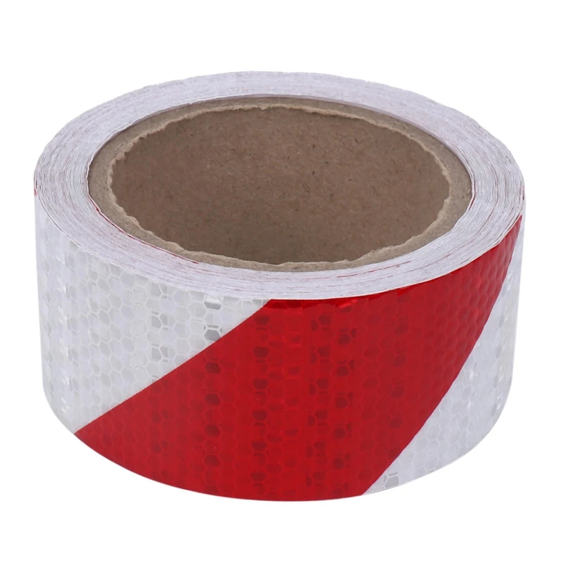New10m x 5cm Safety Warning Tape Reflective Tape Self adhesive Tape Reflective Strip Traffic Reflective Stickers Color: red + wh
New10m x 5cm Safety Warning Tape Reflective Tape Self adhesive Tape Reflective Strip Traffic Reflective Stickers Color: red + wh