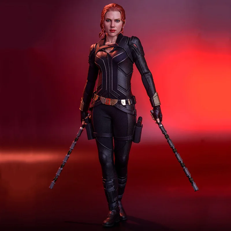 

Hot Toys MMS603 1/6 Scale Female Soldier Widow 8.0 Scarlett Johansson Model 12" Full Set Action Figure Doll for Fans Hobby Gifts