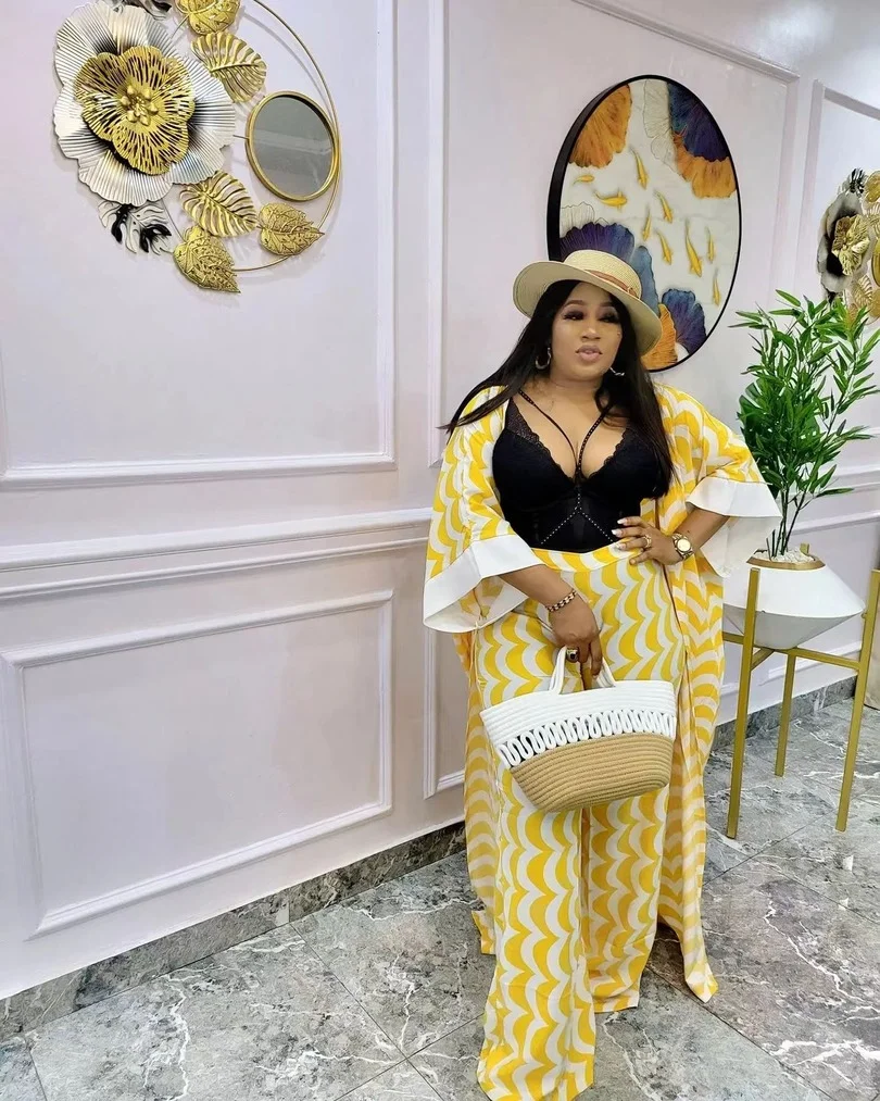 2 Two Piece Set Fall Clothes African Dresses for Plus Size Women Clothing Vetement Femme 2022 Dashiki Dress Pants Sets Vestidos
2 Two Piece Set Fall Clothes African Dresses for Plus Size Women Clothing Vetement Femme 2022 Dashiki Dress Pants Sets Vestidos