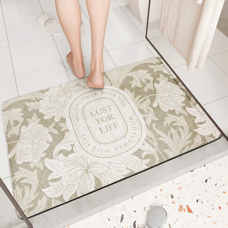 New Bath Mat European-style Technology Velvet Foot Mat Quick Absorbent Shower Mat Lightweight Non-slip Bathroom Rug Carpet
New Bath Mat European-style Technology Velvet Foot Mat Quick Absorbent Shower Mat Lightweight Non-slip Bathroom Rug Carpet