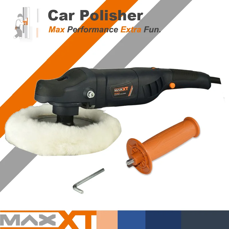 MAXXT 1100W 7Inch Leightweight Electric Rotary Car Polisher Machine Auto Waxer Buffer Adjustable Speed 7 Levels
MAXXT 1100W 7Inch Leightweight Electric Rotary Car Polisher Machine Auto Waxer Buffer Adjustable Speed 7 Levels