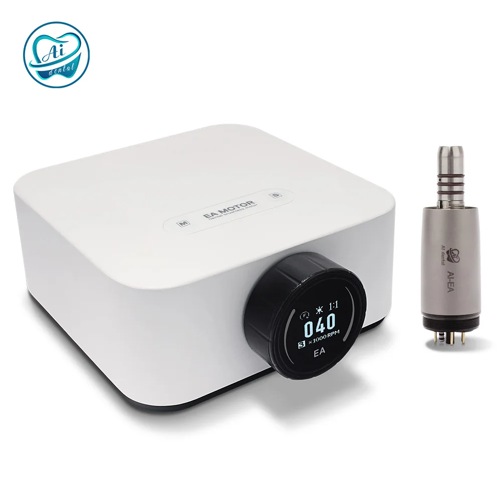 New Dental Equipment AI-EA Electric Motor Portable System 4/6 Holes Connection With LCD Display
New Dental Equipment AI-EA Electric Motor Portable System 4/6 Holes Connection With LCD Display