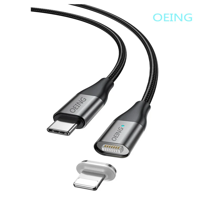 OEING 1M 5A Super Fast Magnetic Charging Cable USB Type C Cable Magnet Charger Cable For iphone 12 13 Huawei Xiaomi Charge Cable
OEING 1M 5A Super Fast Magnetic Charging Cable USB Type C Cable Magnet Charger Cable For iphone 12 13 Huawei Xiaomi Charge Cable