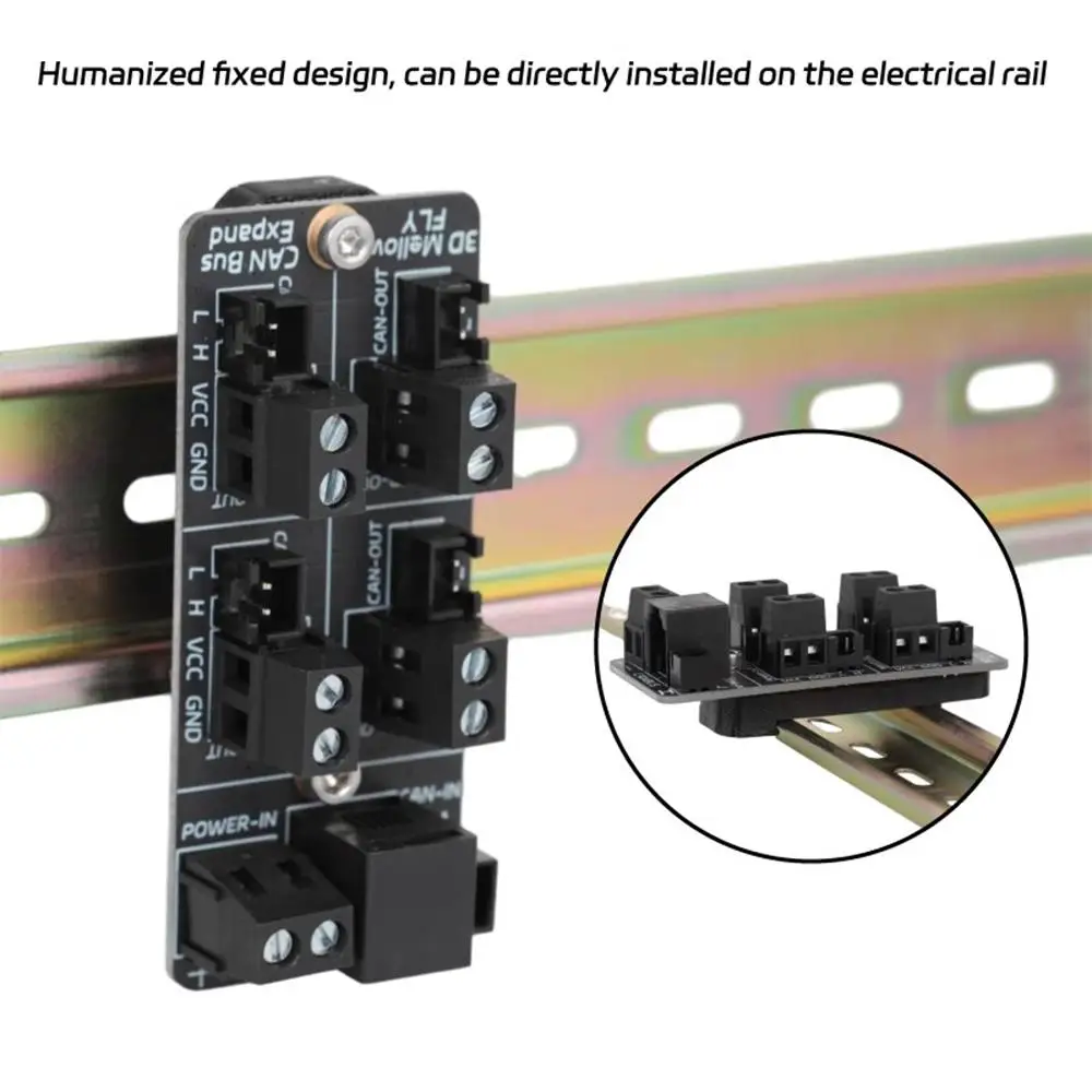 Mellow CanBus Expand Board For Klipper/Reprap Firmware Multi-Can Tool Board Connection For Sht36 SB2040 Super Fly Pi Board R1B9
Mellow CanBus Expand Board For Klipper/Reprap Firmware Multi-Can Tool Board Connection For Sht36 SB2040 Super Fly Pi Board R1B9