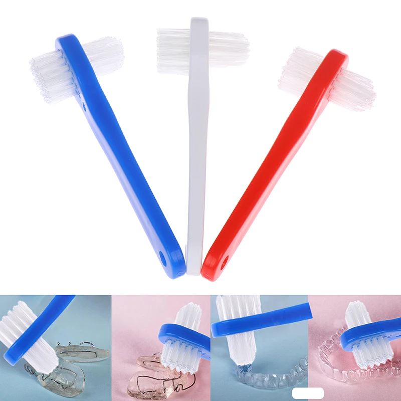 T-shape Denture Dedicated Brush Toothbrush Dual Head False Teeth Brushes Cleaner Adult Student Teeth Whiteing
T-shape Denture Dedicated Brush Toothbrush Dual Head False Teeth Brushes Cleaner Adult Student Teeth Whiteing
