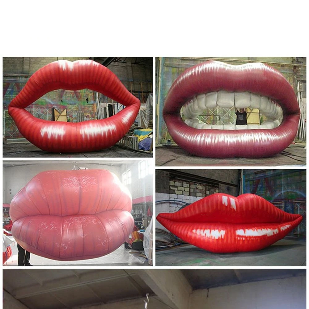 Valentine' s Day Giant Inflatable Lip Model Airblown Mouth Balloon For City Parade Event Decoration
Valentine' s Day Giant Inflatable Lip Model Airblown Mouth Balloon For City Parade Event Decoration