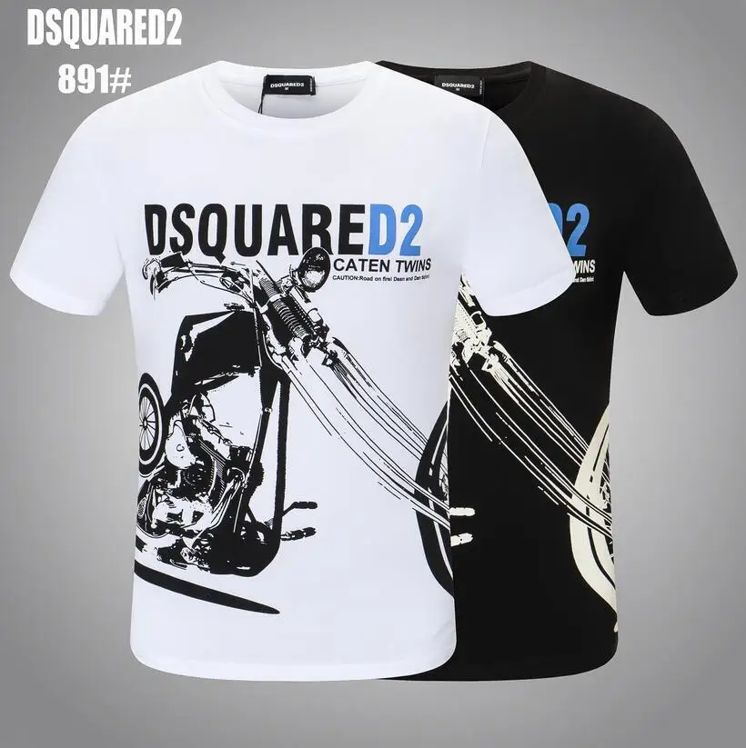 Dsquared2 Summer Men's Women's Printed LettersRound Neck Short Sleeve Street Hip Hop Pure Cotton Tee T-Shirt
Dsquared2 Summer Men's Women's Printed LettersRound Neck Short Sleeve Street Hip Hop Pure Cotton Tee T-Shirt