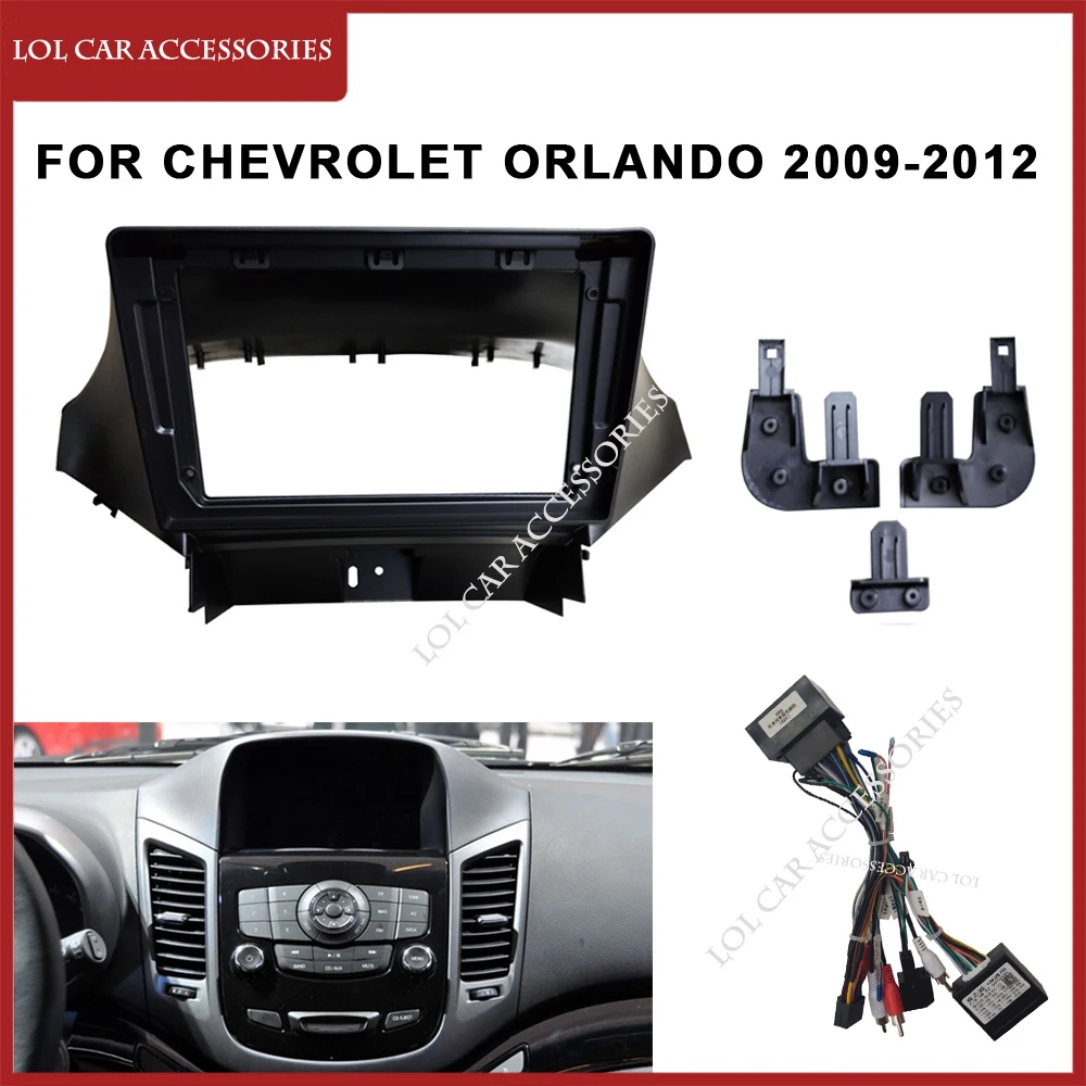 9 Inch Fascia For Chevrolet Orlando 2009-2012 Car Radio Android Stereo MP5 GPS Player 2 Din Head Unit Install Panel Casing Frame
9 Inch Fascia For Chevrolet Orlando 2009-2012 Car Radio Android Stereo MP5 GPS Player 2 Din Head Unit Install Panel Casing Frame