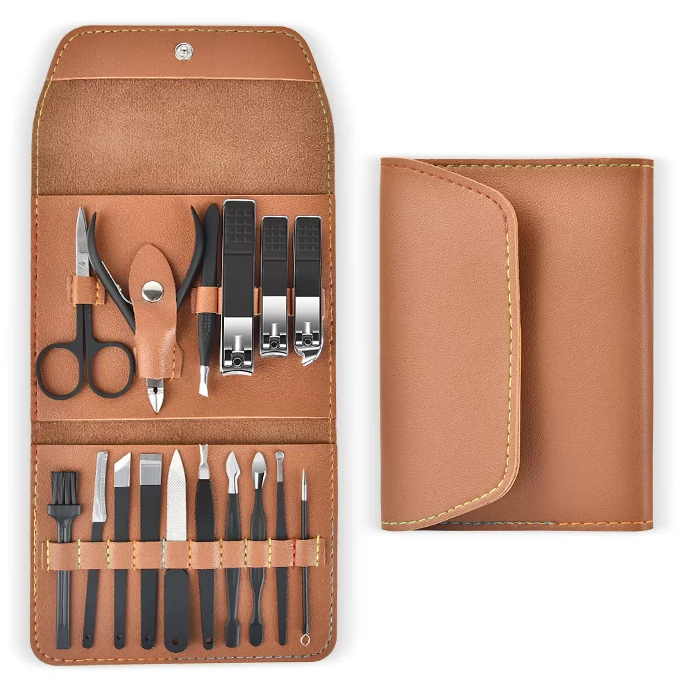 NEW2023 Nail Clippers Suit 16 Pieces Nail Clippers Nail Scissors Fold Bag Beauty Manicure Nail File Tool Set Portable Dropshippi
NEW2023 Nail Clippers Suit 16 Pieces Nail Clippers Nail Scissors Fold Bag Beauty Manicure Nail File Tool Set Portable Dropshippi