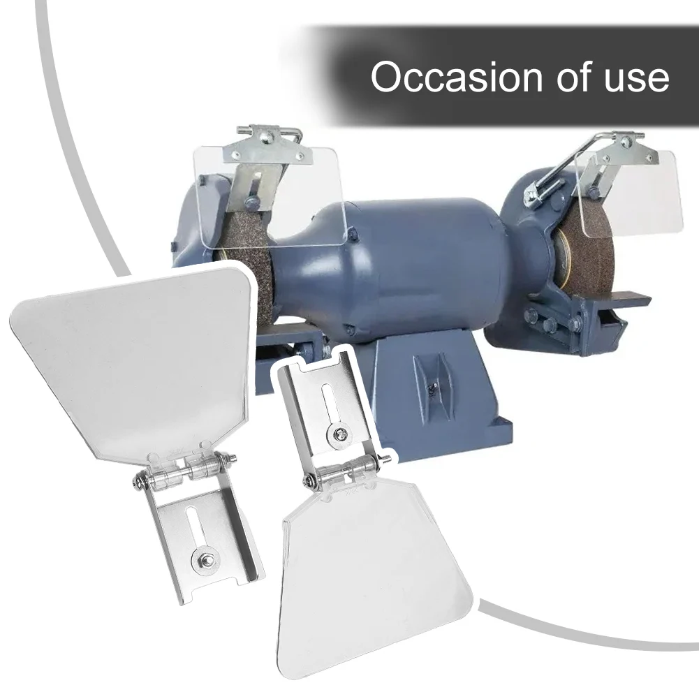 2pcs Grinder Bench Guard Replacement Eye Protection Safety Shields With Bracket Safety Guard Bench Grinder Tool
2pcs Grinder Bench Guard Replacement Eye Protection Safety Shields With Bracket Safety Guard Bench Grinder Tool