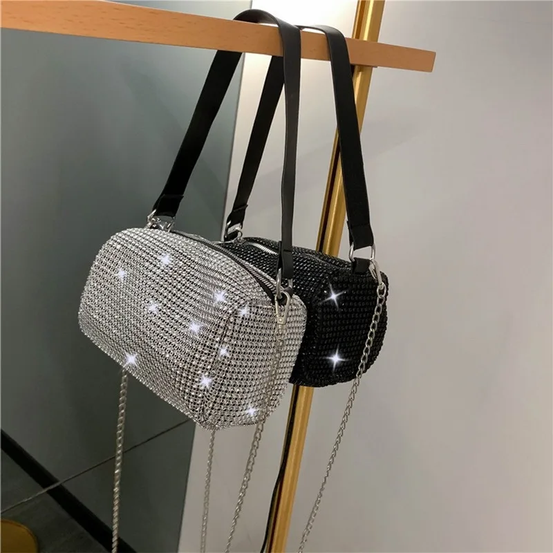 Women Rhinestone Handbags 2022 Fashion Bling Shoulder Bag Purse Ladies Female Crossbody Bag Shining Diamond Bag Womenss Bag
Women Rhinestone Handbags 2022 Fashion Bling Shoulder Bag Purse Ladies Female Crossbody Bag Shining Diamond Bag Womenss Bag
