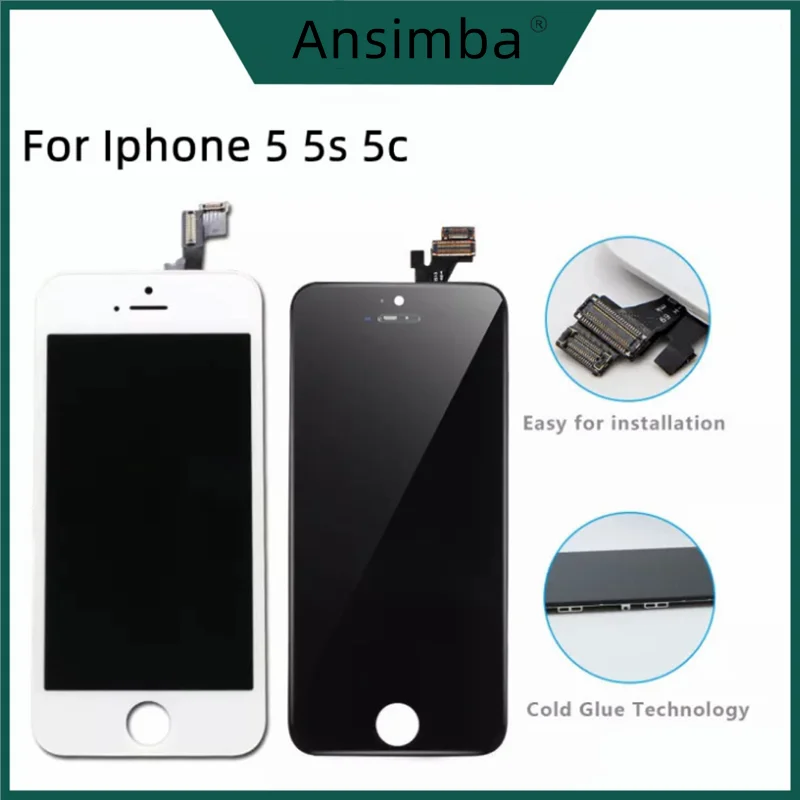 Quality LCD Display For Iphone 5 5s 5c Touch Screen For Iphone SE LCD Replacement Digitizer Assembly Screen No Dead Pixel
Quality LCD Display For Iphone 5 5s 5c Touch Screen For Iphone SE LCD Replacement Digitizer Assembly Screen No Dead Pixel