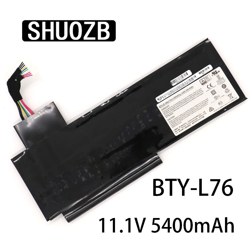 New Laptop Battery BTY-L76 For MSI GS70 2OD 2PC 2PE 2QC 2QD 2QE GS72 MS-1771 MS-1772 MS-1773 MS-1774 MEDION X7613 MD98802 SHUOZB
New Laptop Battery BTY-L76 For MSI GS70 2OD 2PC 2PE 2QC 2QD 2QE GS72 MS-1771 MS-1772 MS-1773 MS-1774 MEDION X7613 MD98802 SHUOZB