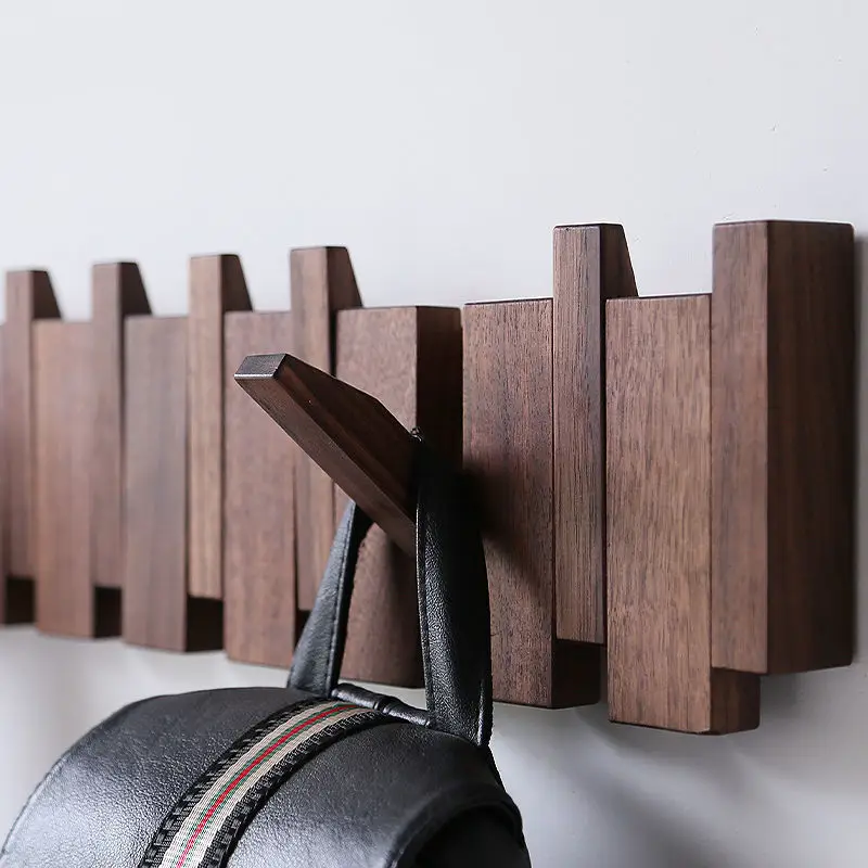 Perforated Solid Wood Coat Rack Wall-mounted Simple Wooden Hook Living Room Porch Hanging Clothes Rack Hanger
Perforated Solid Wood Coat Rack Wall-mounted Simple Wooden Hook Living Room Porch Hanging Clothes Rack Hanger