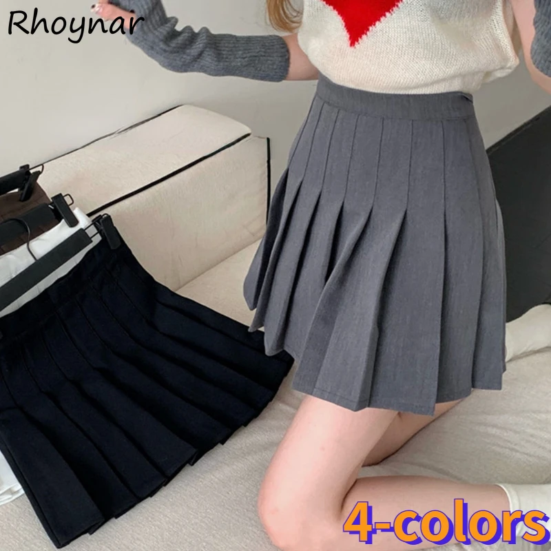 Mini Pleated Skirts Women Summer High Waist All-match Fashion Korean Style Preppy Streetwear Solid Sweet Elegant Chic Leisure
Mini Pleated Skirts Women Summer High Waist All-match Fashion Korean Style Preppy Streetwear Solid Sweet Elegant Chic Leisure