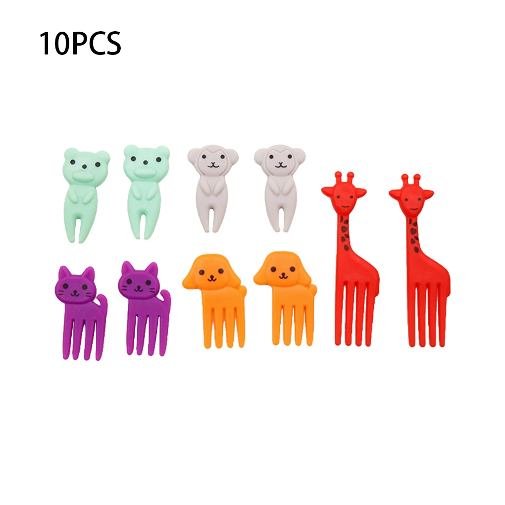 10pcs Cartoon Fruit Fork Cute Animal Bento Box Fruit Picks Fork Cake Dessert Fork Mini Cartoon Toothpick Kid Lunch Accessories
10pcs Cartoon Fruit Fork Cute Animal Bento Box Fruit Picks Fork Cake Dessert Fork Mini Cartoon Toothpick Kid Lunch Accessories