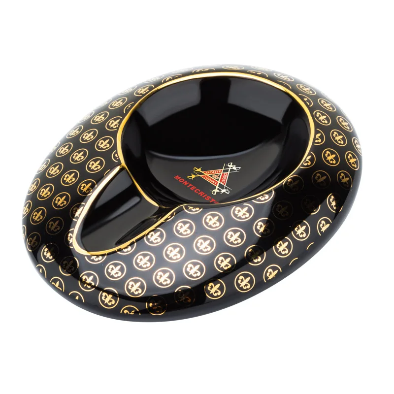 Accessories Portable Artistic Lines Home Accessories Single Cigar Portable Ceramic Cigar With Ashtray Holder Gold Hand-painted
Accessories Portable Artistic Lines Home Accessories Single Cigar Portable Ceramic Cigar With Ashtray Holder Gold Hand-painted