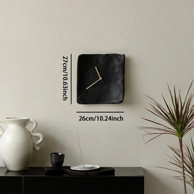 Настенные часы ваби-саби из смолы
Настенные часы ваби-саби из смолы