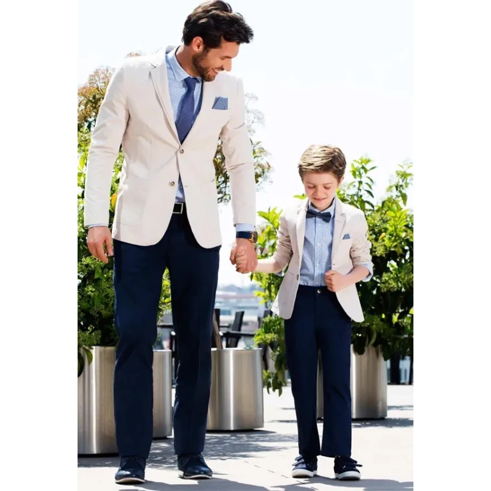 Boy's Suit Colorful 2 Pieces Set Jacket Pants Notched Lapel Kids Tuxedo for Wedding Birthday Party Children White Full Outfits
Boy's Suit Colorful 2 Pieces Set Jacket Pants Notched Lapel Kids Tuxedo for Wedding Birthday Party Children White Full Outfits