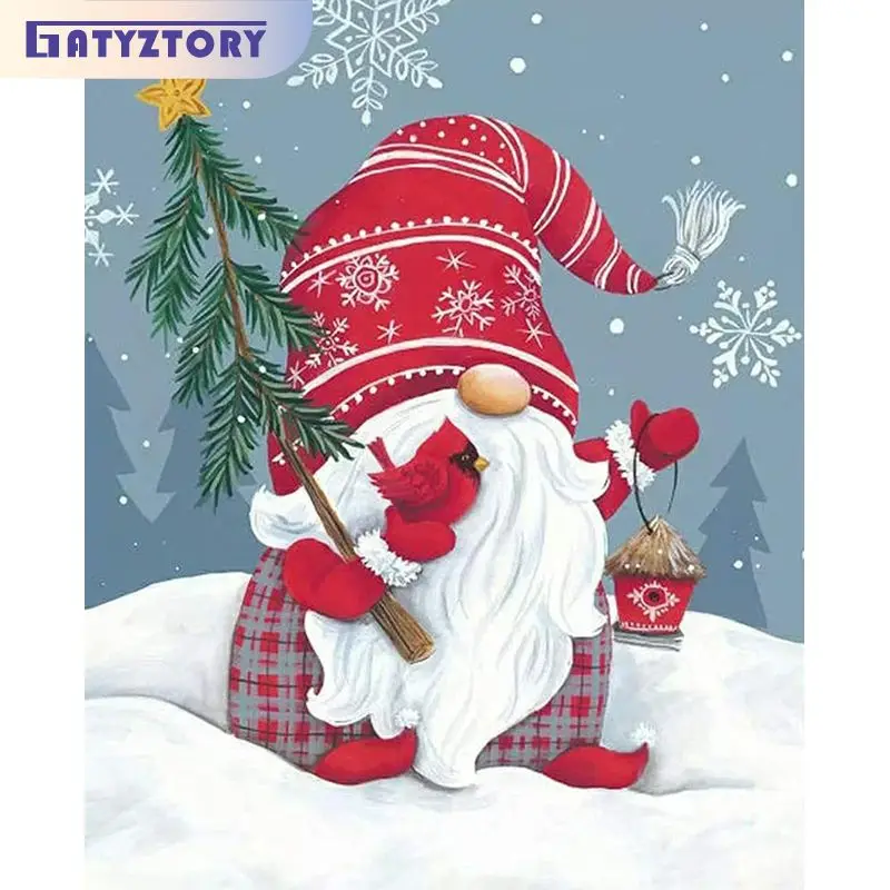 GATYZTORY Modern Painting By Numbers For Kids Coloring By Numbers Christmas Santa Clause Picture Drawing Room Decors On Canvas
GATYZTORY Modern Painting By Numbers For Kids Coloring By Numbers Christmas Santa Clause Picture Drawing Room Decors On Canvas