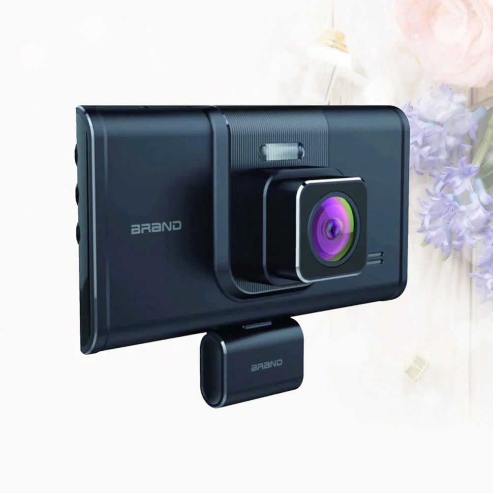 4 Inch Three Lens 1080P Wide Angle Driving Recorder Dash Cam Night Vision Car DVR Camera (Black)
4 Inch Three Lens 1080P Wide Angle Driving Recorder Dash Cam Night Vision Car DVR Camera (Black)