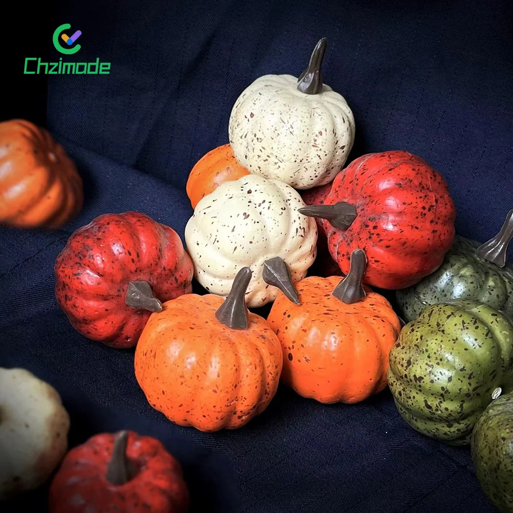 8PCS Simulation Halloween Spotted Pumpkin Ornaments DIY Mini Imitation Pumpkin Ornament for Easter Festival Party Home Decor
8PCS Simulation Halloween Spotted Pumpkin Ornaments DIY Mini Imitation Pumpkin Ornament for Easter Festival Party Home Decor