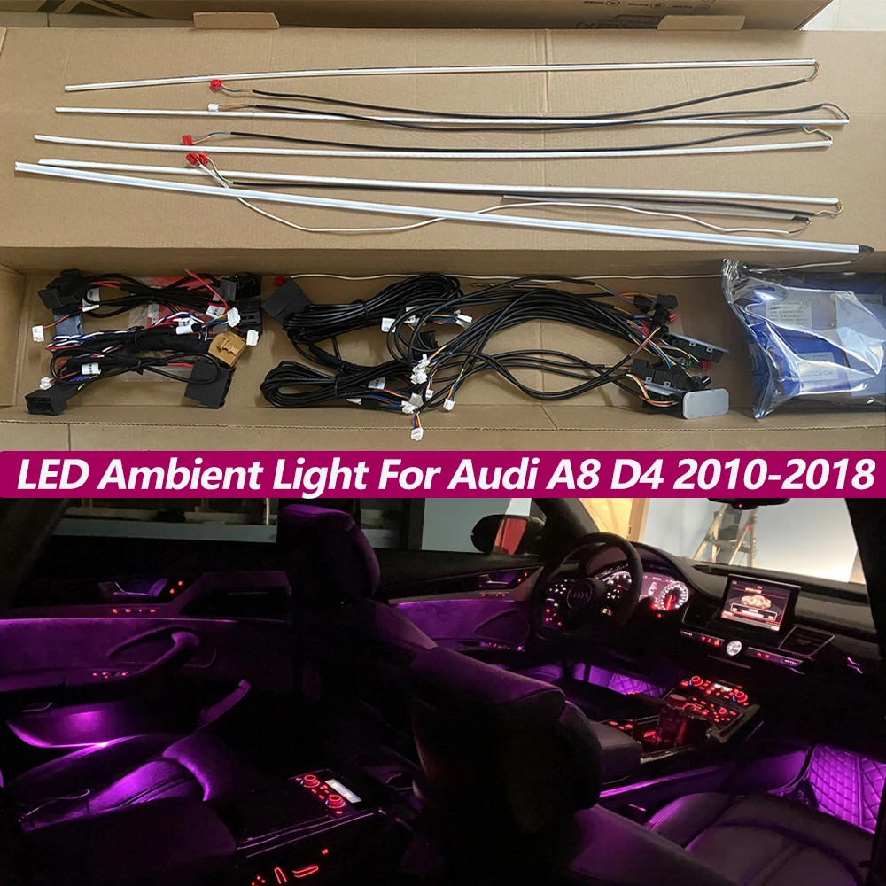 Decorative LED Footlight Door Strips Ambient Light Atmosphere Lamp For Audi A8 D4 2010 2011 2012 2013 2014 2015 2016 2017 2018
Decorative LED Footlight Door Strips Ambient Light Atmosphere Lamp For Audi A8 D4 2010 2011 2012 2013 2014 2015 2016 2017 2018