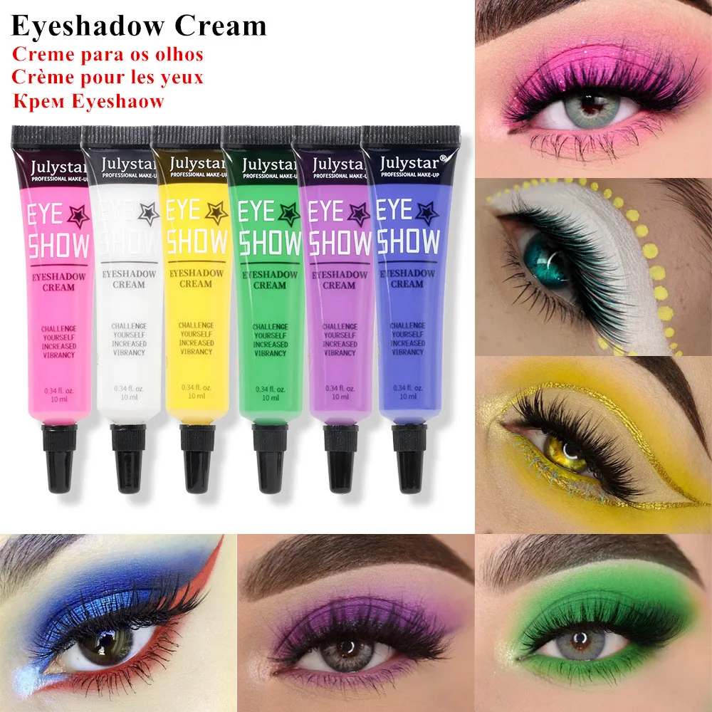 Colorful Eyeshadow Cream Long-lasting Matte Eye Makeup Smooth Eye Skin Tint Liquid Cream Eye Base Halloween Club Party Makeup
Colorful Eyeshadow Cream Long-lasting Matte Eye Makeup Smooth Eye Skin Tint Liquid Cream Eye Base Halloween Club Party Makeup
