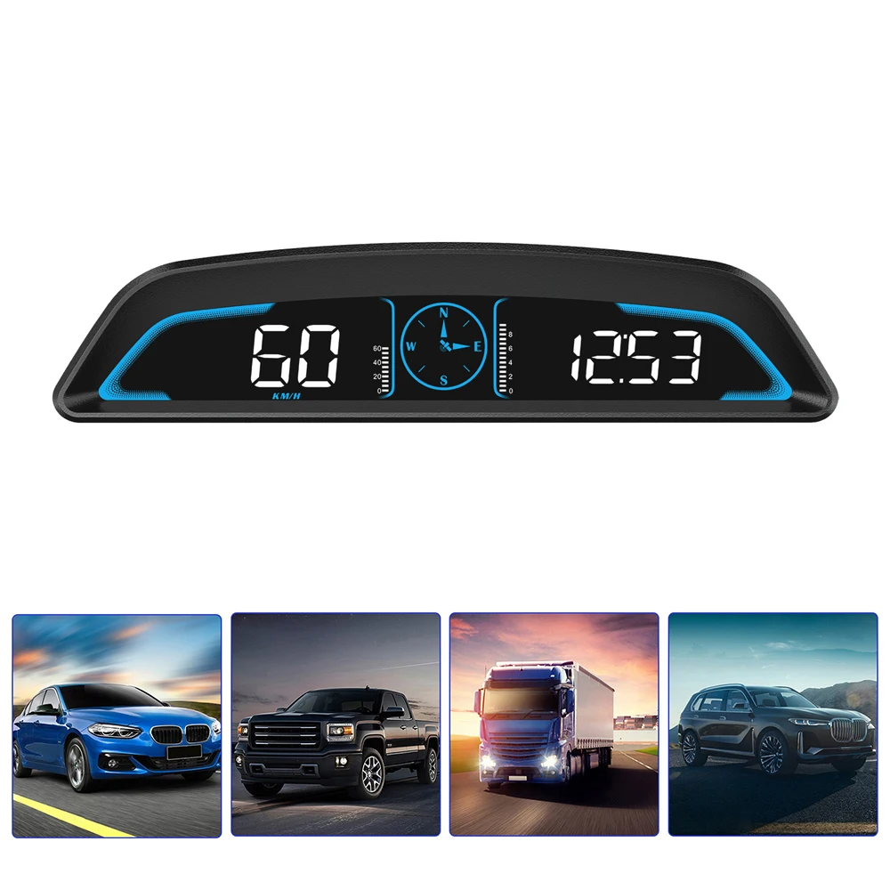 GPS HUD Head Up Display Digital Speedometer Alarm Reminder Meter Car Smart Gadgets Auto Electronics Accessories For All Car
GPS HUD Head Up Display Digital Speedometer Alarm Reminder Meter Car Smart Gadgets Auto Electronics Accessories For All Car