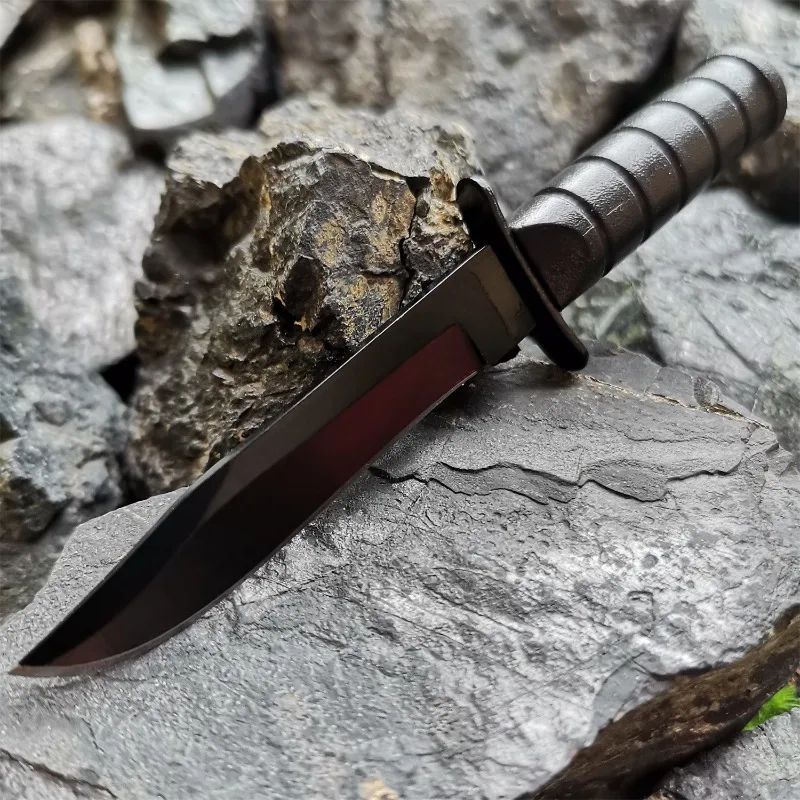 

Прямой нож с фиксированным лезвием, ручка из АБС, охотничьи ножи для выживания на природе, инструмент для повседневного использования, портативные многофункциональные ножи для выживания на природе