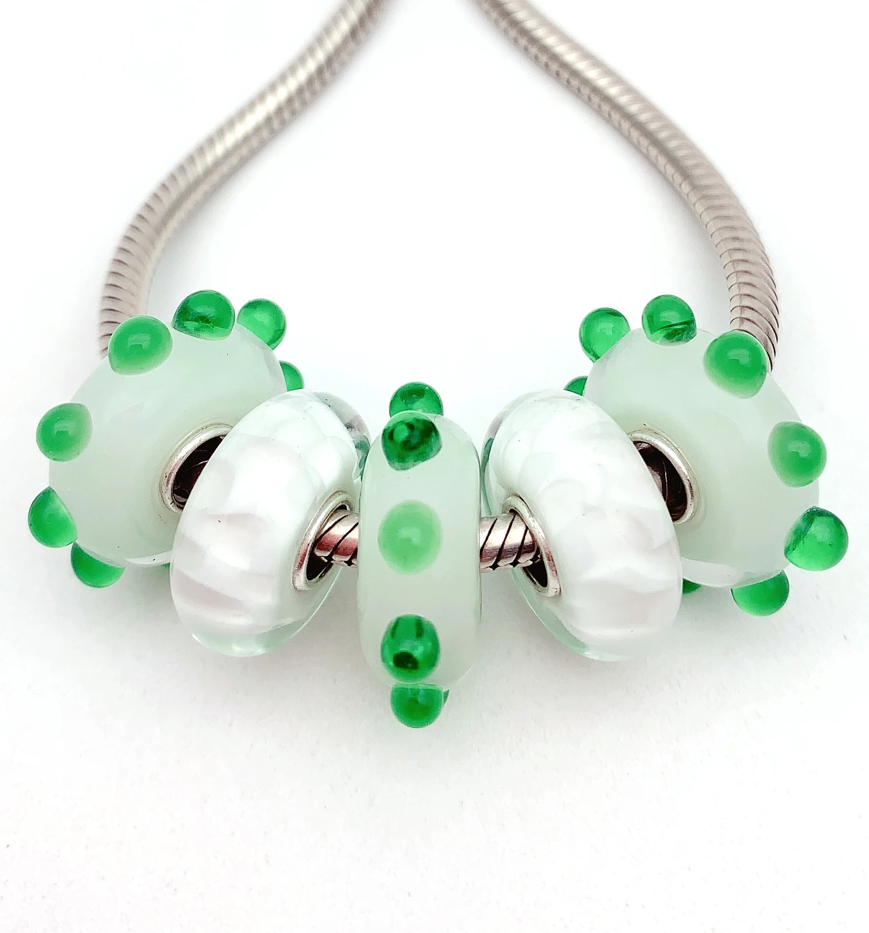 YG767 5X 100% Authenticity S925 Sterling Silver Beads Murano Glassbeads NEW Fit European Charms Bracelet Diy Jewelry Lampwork
YG767 5X 100% Authenticity S925 Sterling Silver Beads Murano Glassbeads NEW Fit European Charms Bracelet Diy Jewelry Lampwork