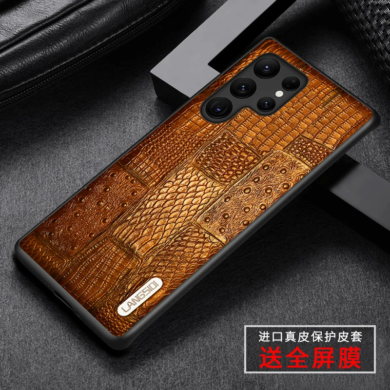 For Samsung Galaxy S20 S21 S22 Plus Ultra Real Genuine Leather Cover Case S20+ S21+ S22+ Mobile Phone Bags Full Edges Protect
For Samsung Galaxy S20 S21 S22 Plus Ultra Real Genuine Leather Cover Case S20+ S21+ S22+ Mobile Phone Bags Full Edges Protect